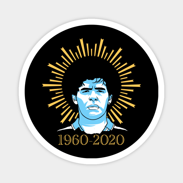 RIP Maradona Magnet by hiphopshark